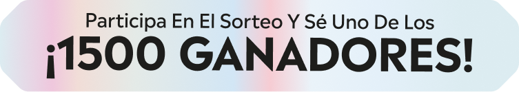 ¡1500 ganadores!